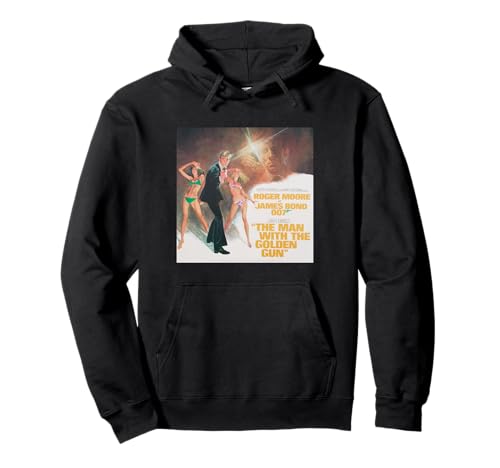 Image of Official James Bond 007 The Man With The Golden Gun Pullover Hoodie