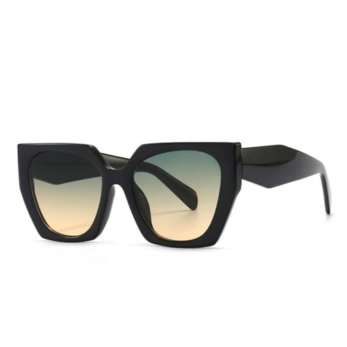 Lunettes de soleil de luxe à motif personnalisé MUTYNE vintage géométrique pour homme et femme
