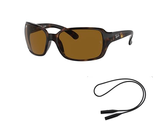 Ray-Ban RB4068 Sunglasses Bundle: RB 4068 RB4068 642/33 Havana Brown and Universal Anti-slip Silicone Leash2