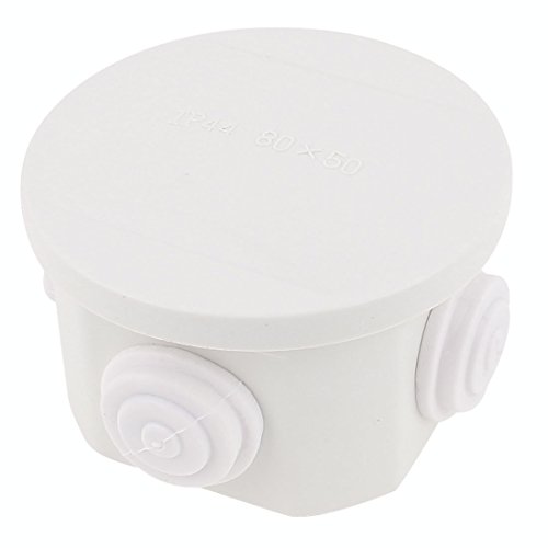 Caja estanca redonda IP44 80 conectores y adaptadores 50mm miniatura 1