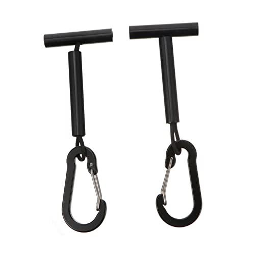 KOMBIUDA Portable Tippet Line Holders Convenient Fishing Line Storage for Organized Spools Easy Attach to Vests Bags for Anglers Black