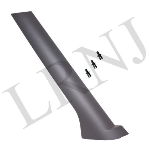 GENUINE LAND ROVER WINDSCREEN PILLAR TRIM OUTER & RIVETS FOR RIGHT HAND/PASSENGER SIDE COMPATIBLE WITH LAND ROVER DISCOVERY 2 1999-2004 MODEL PART: DCB500060PMA X1 & 79086L x3