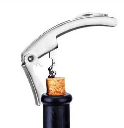 Paquete de 100 sacacorchos de plata personalizados para camareros 3 en 1 abrebotellas de cerveza de vino con cortador de papel de aluminio para regalos de camarero