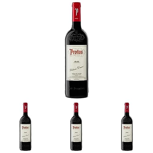 Protos Roble Vino Tinto, Tempranillo, D.O. Ribera Del Duero 750ml Paquete De 4 Protos Roble Vino Tinto, Tempranillo, D.O. Ribera Del Duero 750ml Paquete De 4