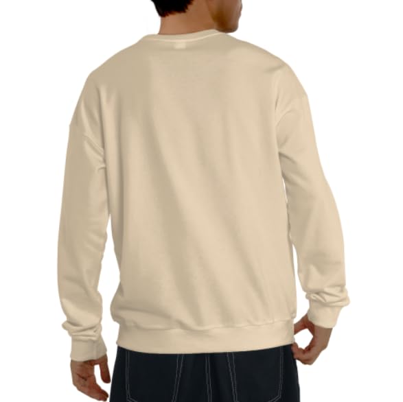 男士加绒圆领卫衣2