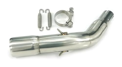 Tube d'échappement central pour Vespa GTS 300 de 2013 à 2020 inox