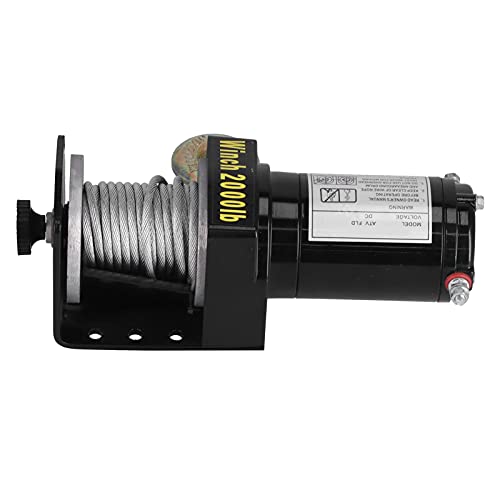 Cabrestante Eléctrico 12V 2000LB Fafeicy para Camión miniatura 6