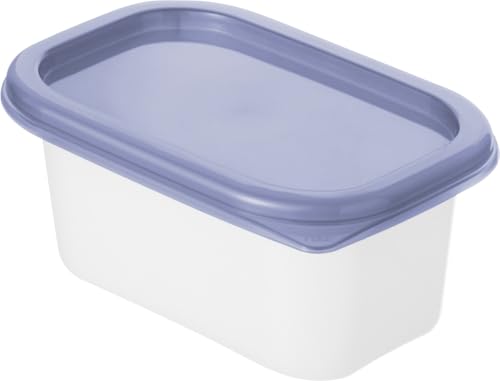 Rotho Gefrierdosen-Set Domino 4 x 0,2 L blau Frischhaltedose Kühlschrankdose