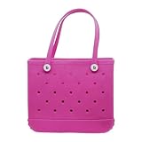 Bolsa de playa de goma, bolsa de goma, divisor, bolsa portátil de viaje al aire libre, cesta de almacenamiento de playa con asa, bolsa de playa impermeable para playa, piscina, gimnasio, deportes,