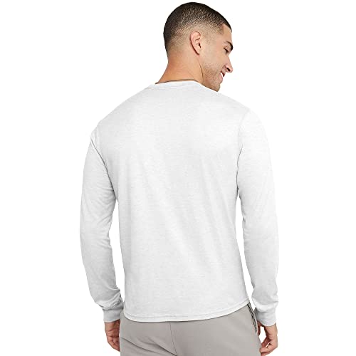 Hanes Men's Originals Long Sleeve Cotton T-Shirt, Classic Crewneck Tee for Men, Available in Tall2