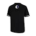 Ultra Game NBA Official Men’s Super Soft Button Down Baseball Shirt, Dallas Mavericks, Black, Small