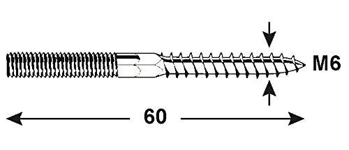 Connex KL6430110 - Vite a doppia filettatura