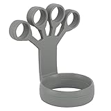 Fingertrainer silikon, Fingertrainer Handtrainer Unterschiedlichen Stärken Fingerwiderstandsbänder Gummi Muskeltrainer Hand für Kraft Finger Handmuskeltraine