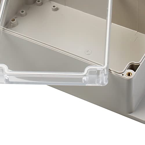 Waterproof Electrical Box, LERANIXN Waterproof Junction Box IP66-245 x 125 x 80 mm Surface-Mounted Electrical Junction Box with 187 mm Top Hat Rail, for Signal Housing, Relays, Sensors - Image 4