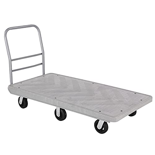 Carretilla plataforma de plástico 60x30 Industrial miniatura 1