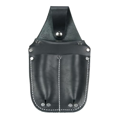 Occidental Leather Pocket Caddy - Black - 4 Pockets & Tool Holders - Belt Compatibility Up to 2 Wide - Lightweight - Made in USA