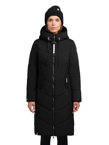 khujo Aribay6 Damen Wintermantel Steppmantel Steppjacke Aribay (DE/NL/SE/PL, Alphanumerisch, S, Regular, Regular, 200 BLACK)