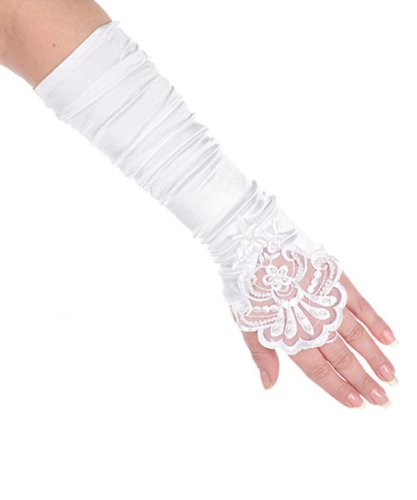 Big Girls' Beads & Blossoms Mitts (Sizes 7-16)