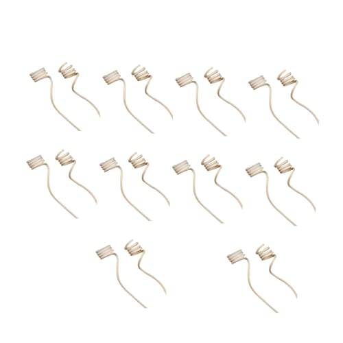 ARTIBETTER 20pcs Natural Rattan Oil Diffuser Sticks Spiral for Essential Oils Lightweight and Porous Fragrance Reeds for Home Office and Projects