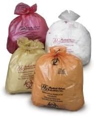 854 Biohazard Bag 24x30 Clear 200/Ca