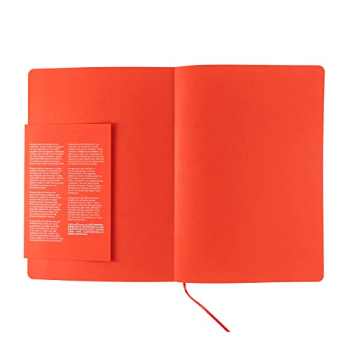 Cahier relié A4 Fabriano Ecoqua Plus à pois rouge pour notes - 6
