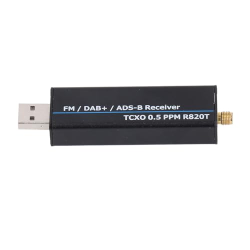 Odbiornik SDR RTL2832U R820T2 100 KHz-1766 MHz TCXO 0,5 PPM Aluminium USB
