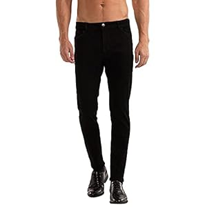 Heyfanee Mens Slim Fit Jeans Skinny Stretch Denim Pants for Men Straight Leg