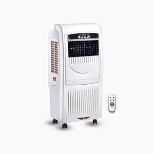 Rizco Air Cooler For Home Slim Design | Auto-Swing Louvres For 4-Way Air Deflection | Inverter Compatible