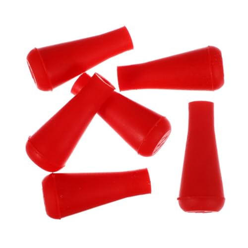 POPETPOP Rubber Arrow Tips for Archery 6 Pack Arrowheads Safety Arrowheads for Target Practice