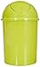RIDDER 2011601 Poubelle à Couvercle basculant Eco Blanc, Polypropylène, Vert, ca. Ø 19 x 31 cm