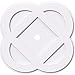 Ekena Millwork CMP32CE-03000 Charlotte Architectural Grade PVC Contemporary Urethane Ceiling Medallions 32"OD x 3"ID x 12 3/4"C x 1"P