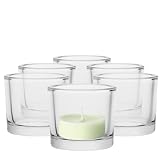 Haute qualité : nos récipients à bougies sont fabriqués en verre sodocalcique, qui ne contient ni plomb ni autres métaux lourds. Ils se caractérisent par une durabilité et une résistance élevées. Lavable au lave-vaisselle