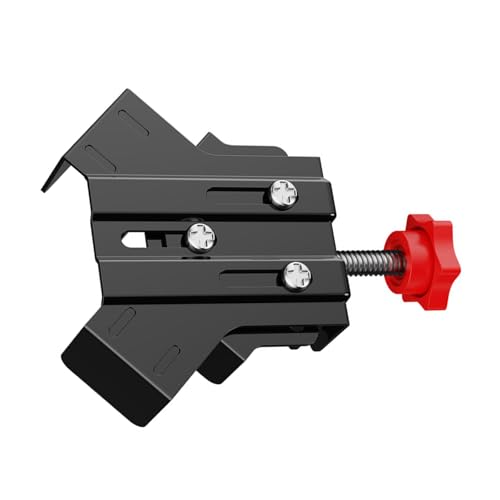 Corner Clamp 90 Degree Right Angled Clamp With Adjustable Aluminum Swing Jaw Single Handle Clamps For Carpentry Metalwor