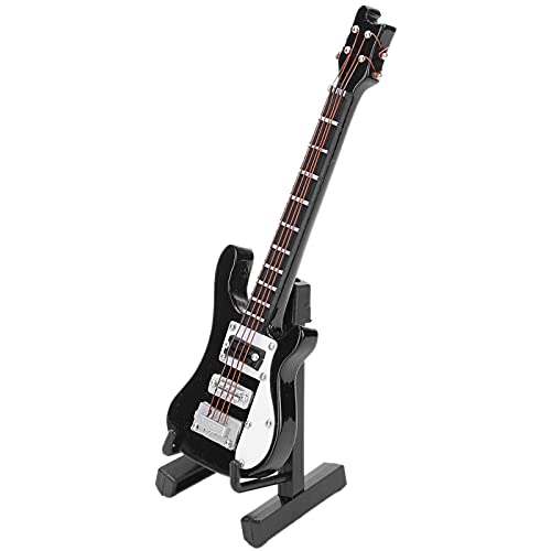 10CM Réplique de Guitare Miniature, Miniature Guitare Ornement en Bois, Mini Instrument de Musique Décor Maison de… - Les Beatles, Paul McCartney, John Lennon, RIngo Starr, George Harrison 10CM Réplique de Guitare Miniature, Miniature Guitare Ornement en Bois, Mini Instrument de Musique Décor Maison de…