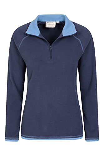 Mountain Warehouse Montana Womens Microfleece - Breathable Ladies Sweater, Quick Drying Pullover, Warm Fleece Jacket, Half Zip - for Spring Summer, Travelling, Outdoors - Image 5