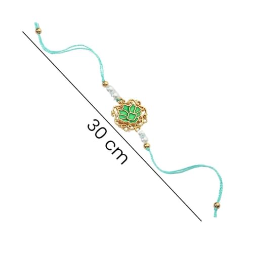 Image of Salty Rakhi for Brother & Bhaiya Bhabhi | Wrist Band Gift Pack for Sister, Bro, Bhaiya and Bhabhi | Bracelet for Men, Women | Fancy Jewellery Combo Gifts | Gift for Rakshabandhan | Traditional Rakhi Gift