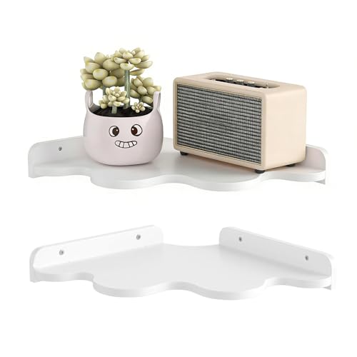 Eventerde Esquina para la Pared – 2 Unidades Cloud Organizer para Esquinas – Pared | para baño, salón, Cocina, Oficina, habitación de los niños, lavandería y