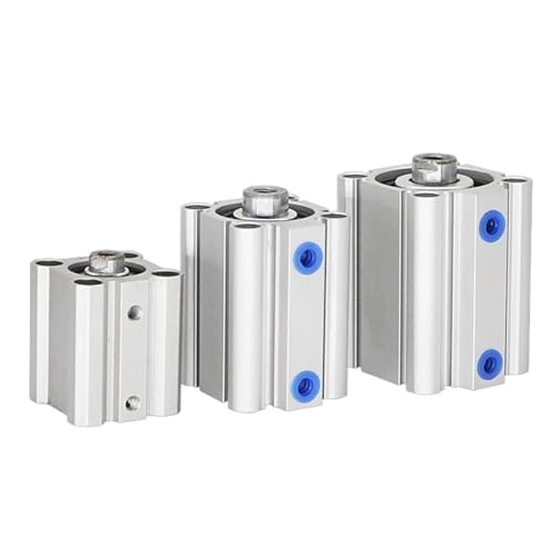 Vérin pneumatique CDQ2B50 compact double effet pour machine industrielle