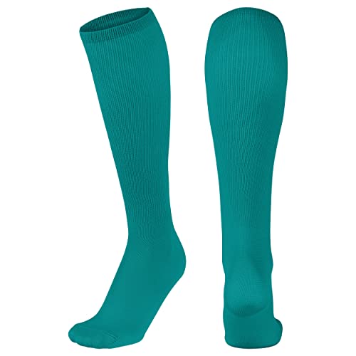 CHAMPRO Standard Featherweight Multi-Sport Socks Teal LARGE