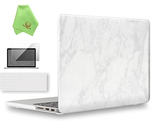 UESWILL 3 in1 �}�b�g�n�[�h�P�[�X CD-ROM���� �^�b�`�o�[������Macbook Pro Retina 13�C���` 15�C���` 2012 2013 2014 2015�N�^�ɑΉ� �L�[�{�[�h�J�o�[�ƃX�N���[���v���e�N�^�[ MacBook Pr