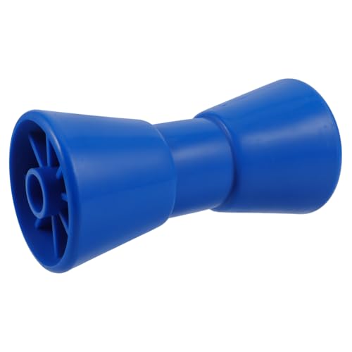 Kisangel Boat Trailer Roller Assembly Bow Stop Bell Roller Shaft Boat Anchor Rolling Wheels