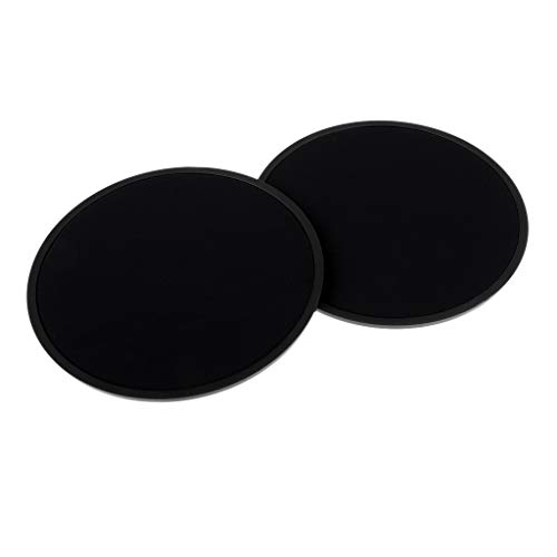 Homyl 1 par de discos deslizantes deslizantes de núcleo duráveis para casa com dupla face, equipamen