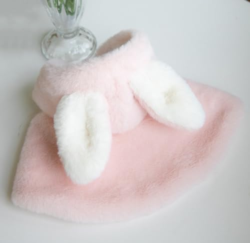 Pet Ponchos Warm Plush Poncho for Small Dogs and Kitten Easter Outfit Halloween Costume Teacup Dog Bunny Costumes Puppy Clothes for Chihuahua Pink XXSmall Pet Ponchos Warm Plush Poncho for Small Dogs and Kitten Easter Outfit Halloween Costume Teacup Dog Bunny Costumes Puppy Clothes for Chihuahua Pink XXSmall
