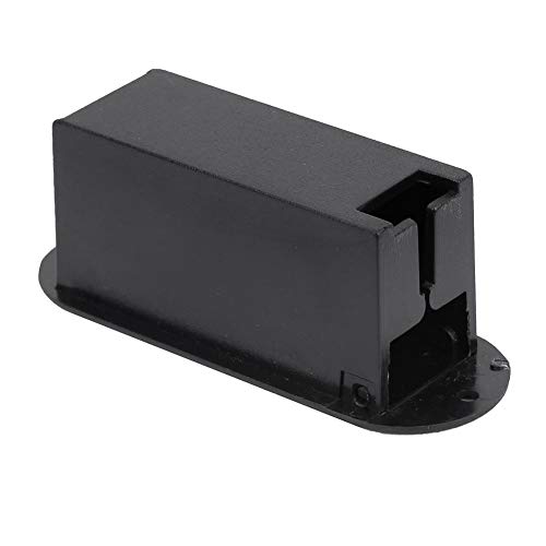 Scatola Batteria Per Pickup Chitarra - Orizzontale, 9V, Con Cavi, Materiale ABS Nero - Foto 4