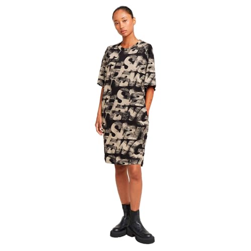 Robe Sprayed Letters respirante avec sa coupe loose pour femme active