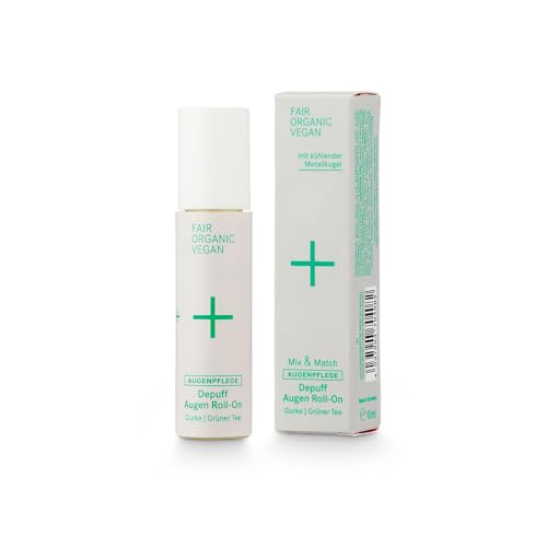 i+m® Depuff Augen Roll-On 10ml · Kühlender Bio Augenroller gegen Schwellungen & Falten · Mit Hyaluron & Aloe Vera · Anti-Aging Naturkosmetik für Männer & Frauen · Vegane Augenpflege