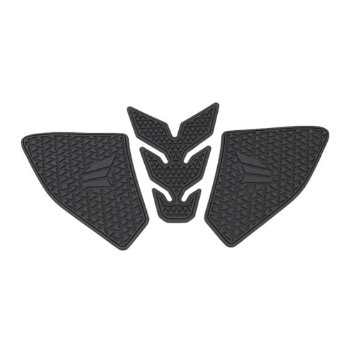 Pad réservoir Yamaha MT09SP protection haut de gamme en élastomère noir