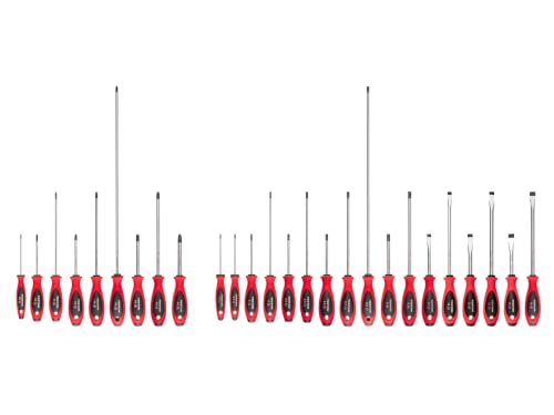 Image of TEKTON Phillips and Slotted Screwdriver Set, 26-Piece | DWZ90009