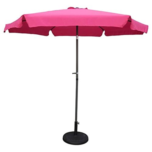 Maykoosh Baroque Brilliance Outdoor Aluminum Umbrella With Flaps