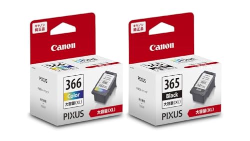 Canon 純正大容量インク BC365xl BC366xl 4個セット Amazon.co.jp: キヤノン Canon 純正 インクカートリッジ BC